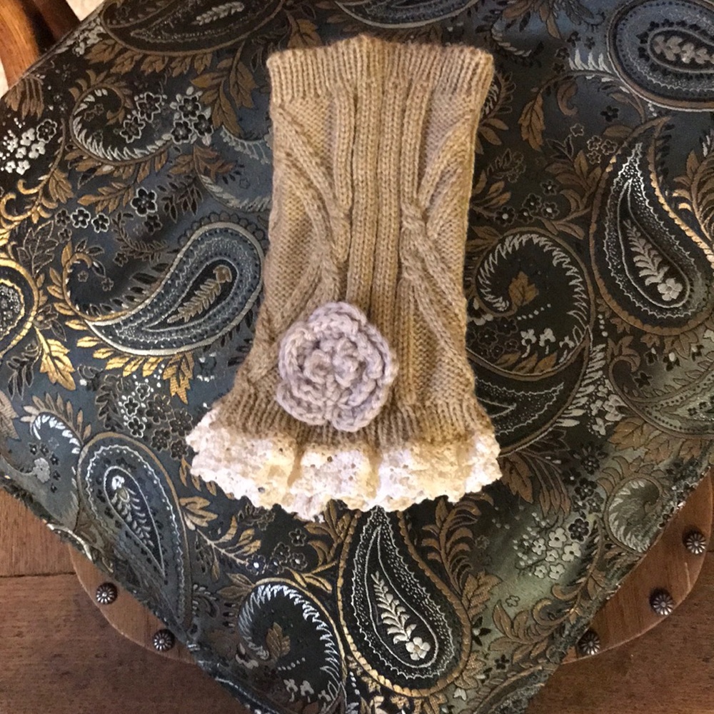 Boot cuff.